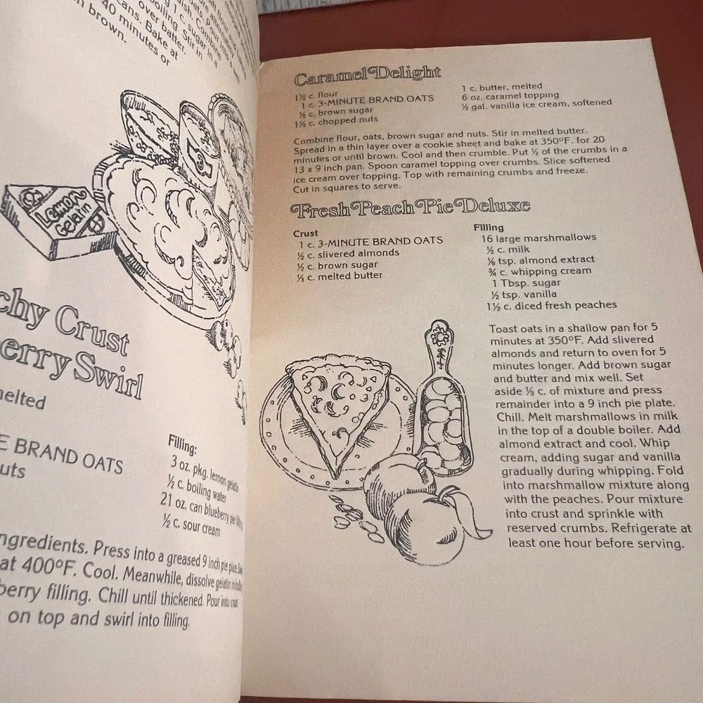 Vintage 3-Minute Brand Oats Cookbook Oatmeals Meals That Go Farther Vol 2 Recipe